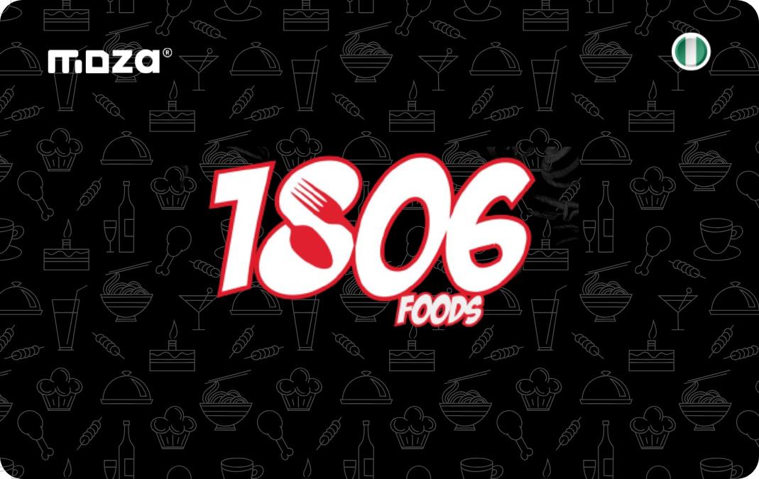 1806 Foods Gift Card on Moza