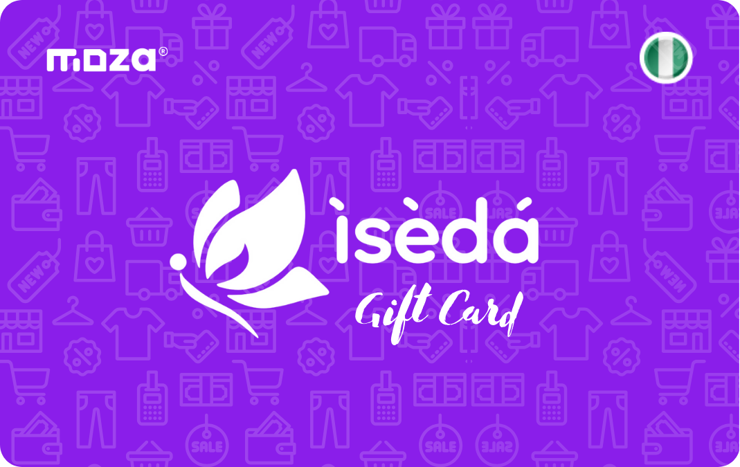 Iseda Mall Gift Card on Moza