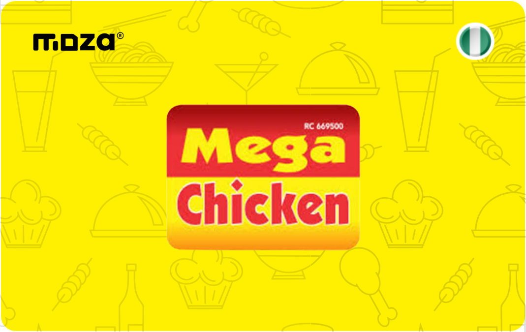 Mega Chicken Gift Card  on Moza