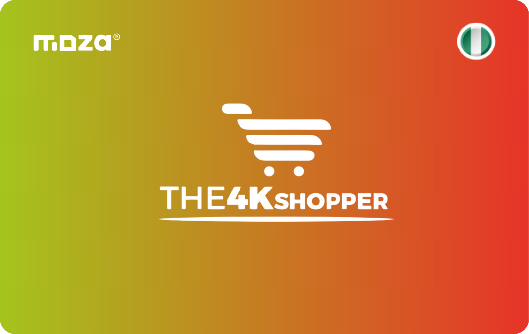 The4kshopper Gift Card on Moza