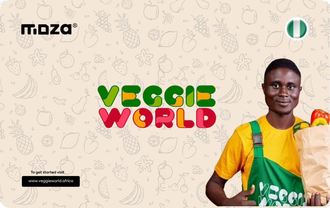 Veggie World Gift Card on Moza